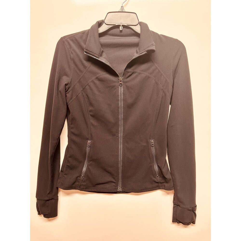 Glowmode Women's Active Black Long Sleeve Jacket Performance Wear Size Large